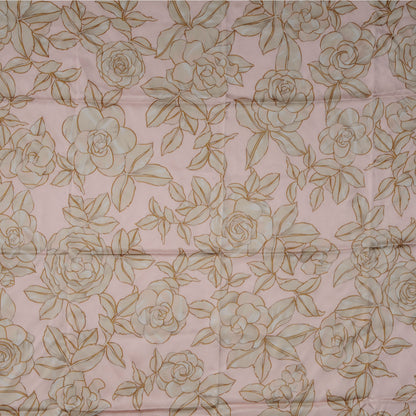 Chanel Silk Camellia Flower Square Scarf Pink 1 of 5