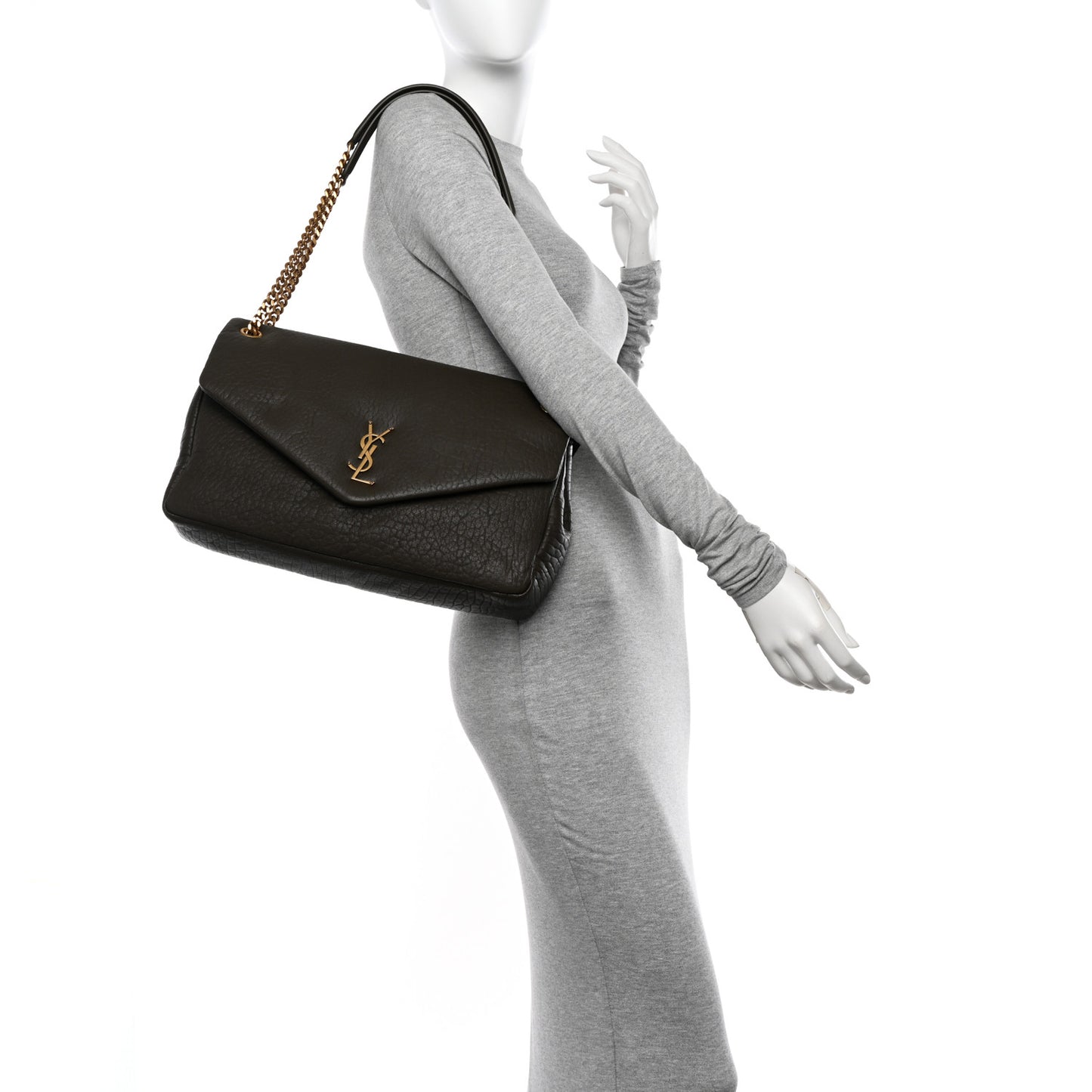 Grained Lambskin Large Calypso Light Musk