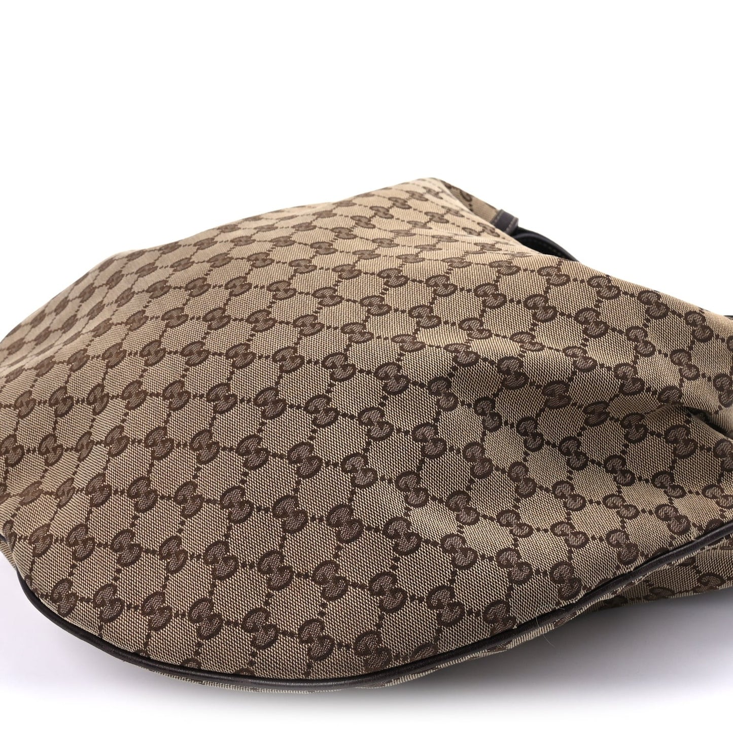 Monogram Large Wave Hobo Dark Brown