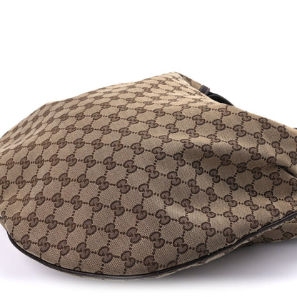 Gucci Monogram Large Wave Hobo Dark Brown 7 of 8