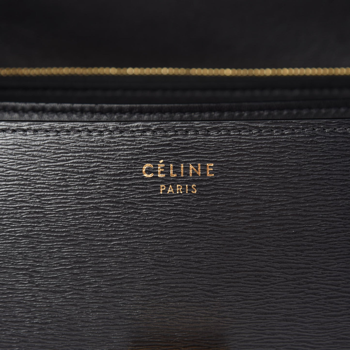 Liege Calfskin Medium Classic Box Flap Bag Black