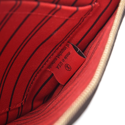 Louis Vuitton Damier Ebene Neverfull MM GM Pochette 7 of 8