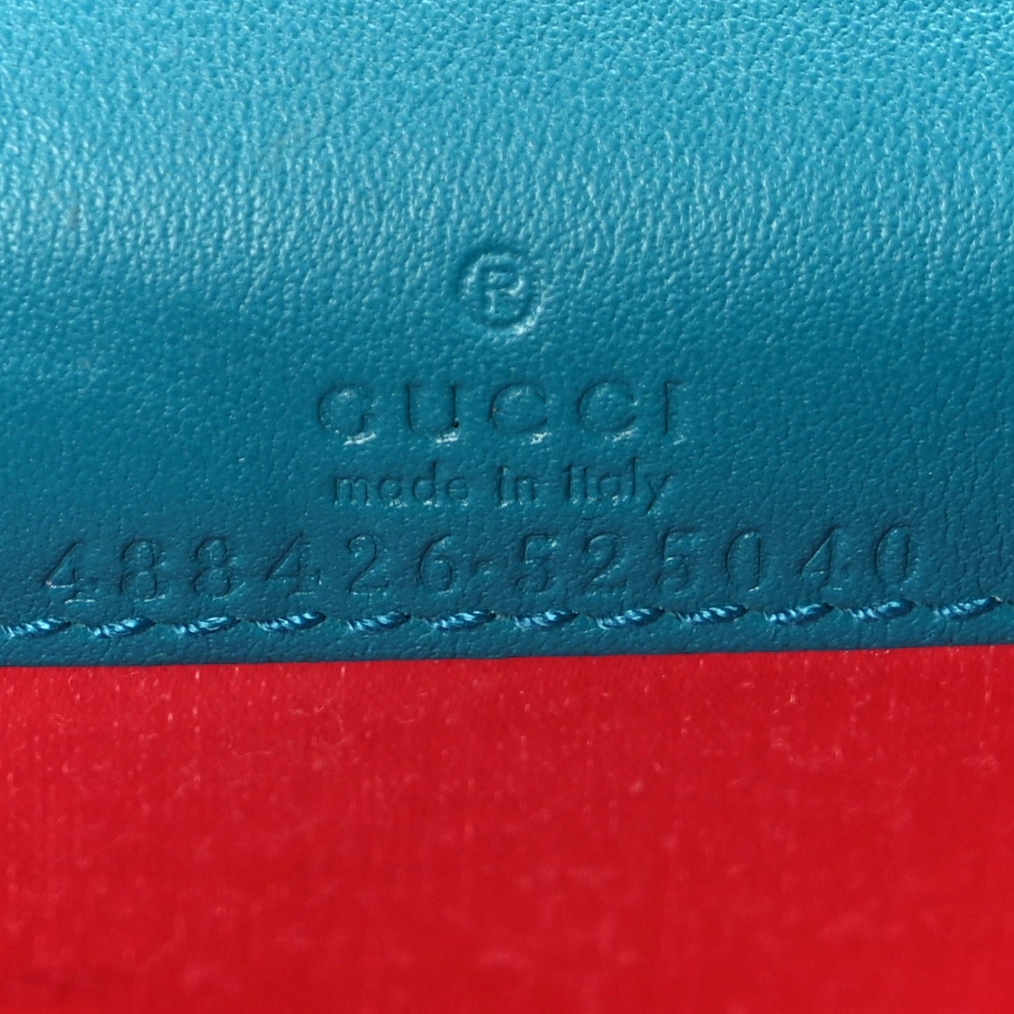 Velvet Matelasse GG Marmont Mini Bag Pavone Cyan