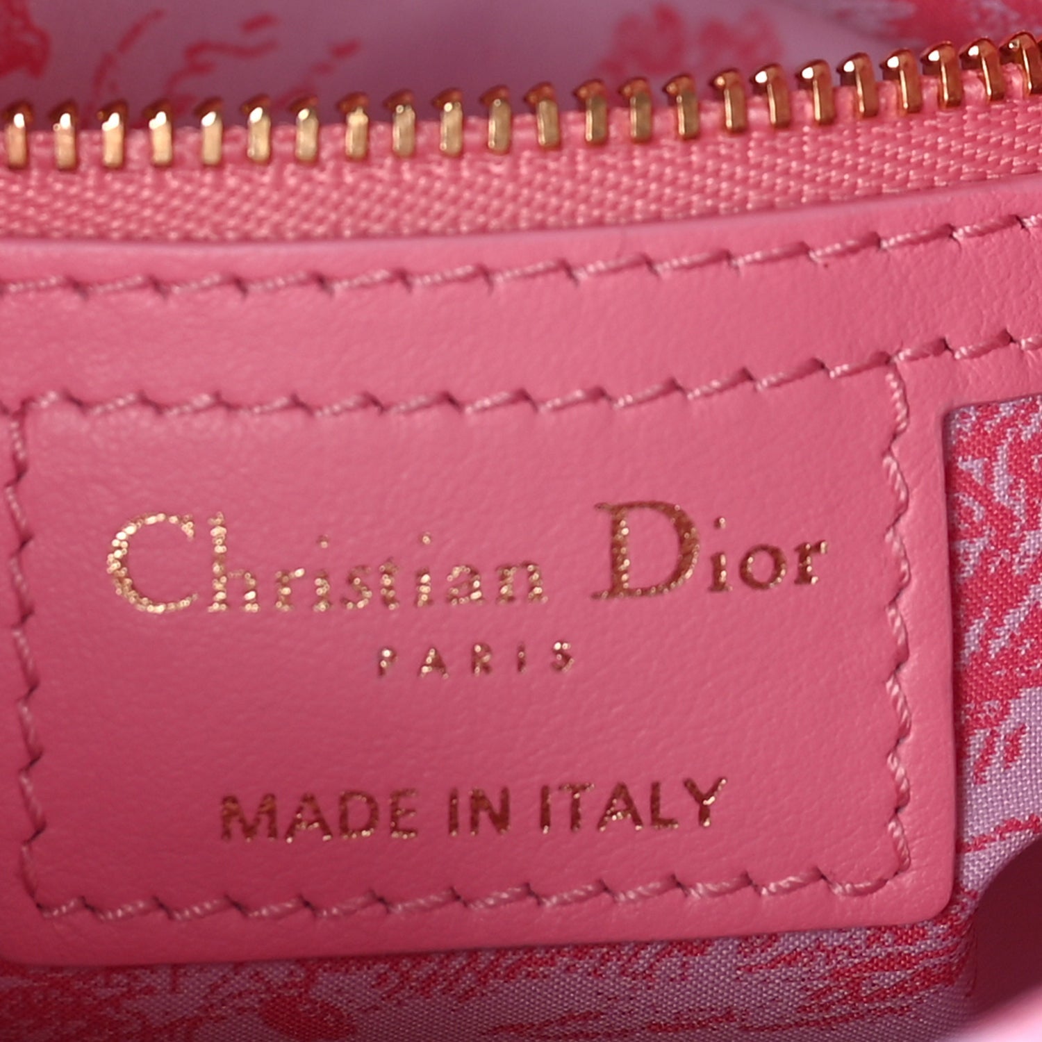 Christian Dior Wicker Oblique Mini Lady Dior Bag Pink 5 of 8