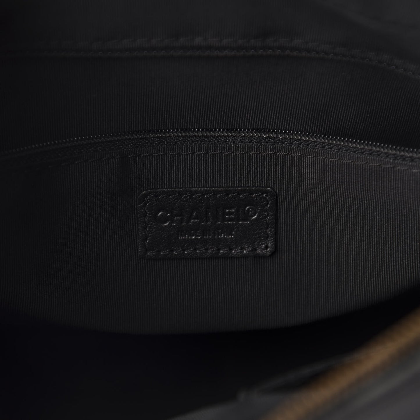 Calfskin Wild Stitch Top Handle Bag Black