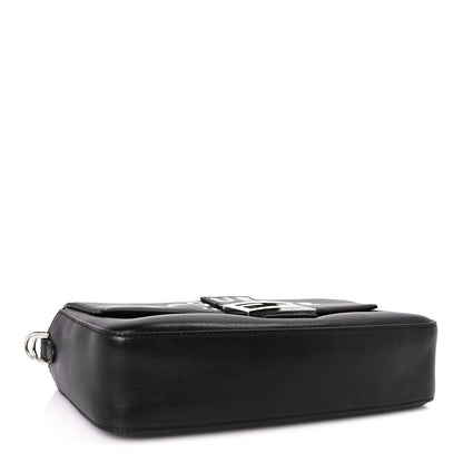 Fendi FENDI X MARC JACOBS Nappa Logo Medium Baguette Black 3 of 8