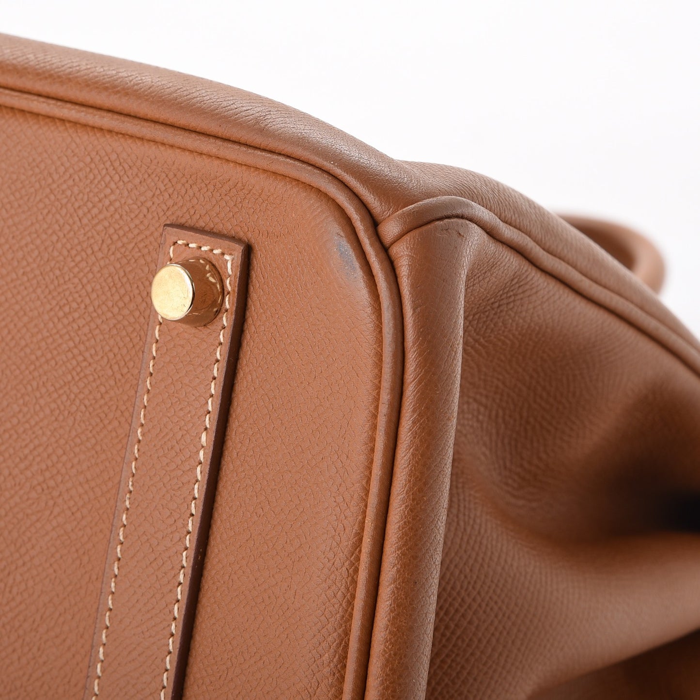 Epsom Birkin 35 Gold