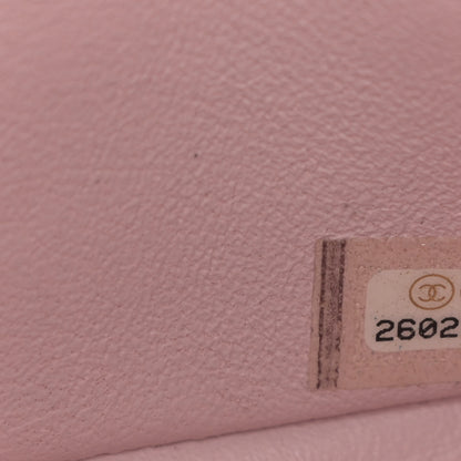 Chanel Lambskin Quilted Medium Double Flap Light Pink 8 of 11