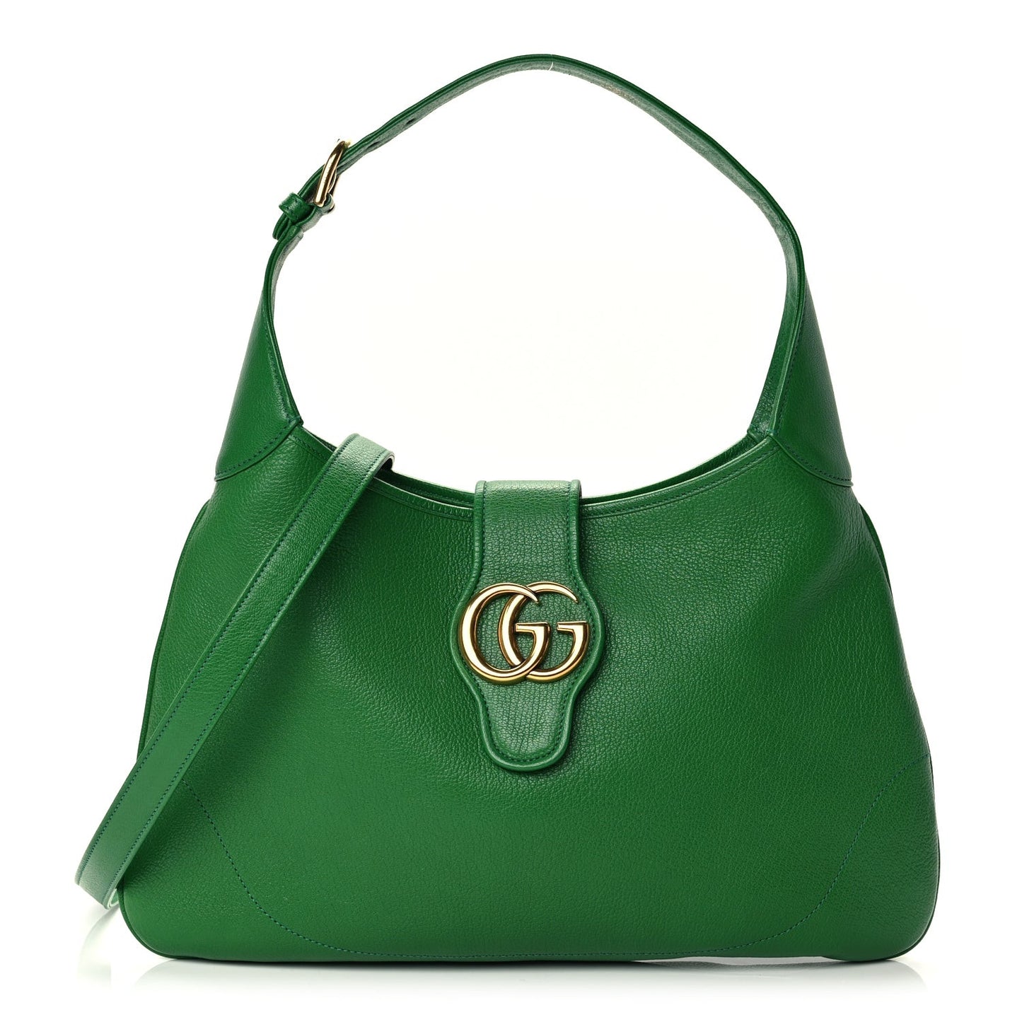 Goatskin Medium Aphrodite Shoulder Bag  New Shamrock