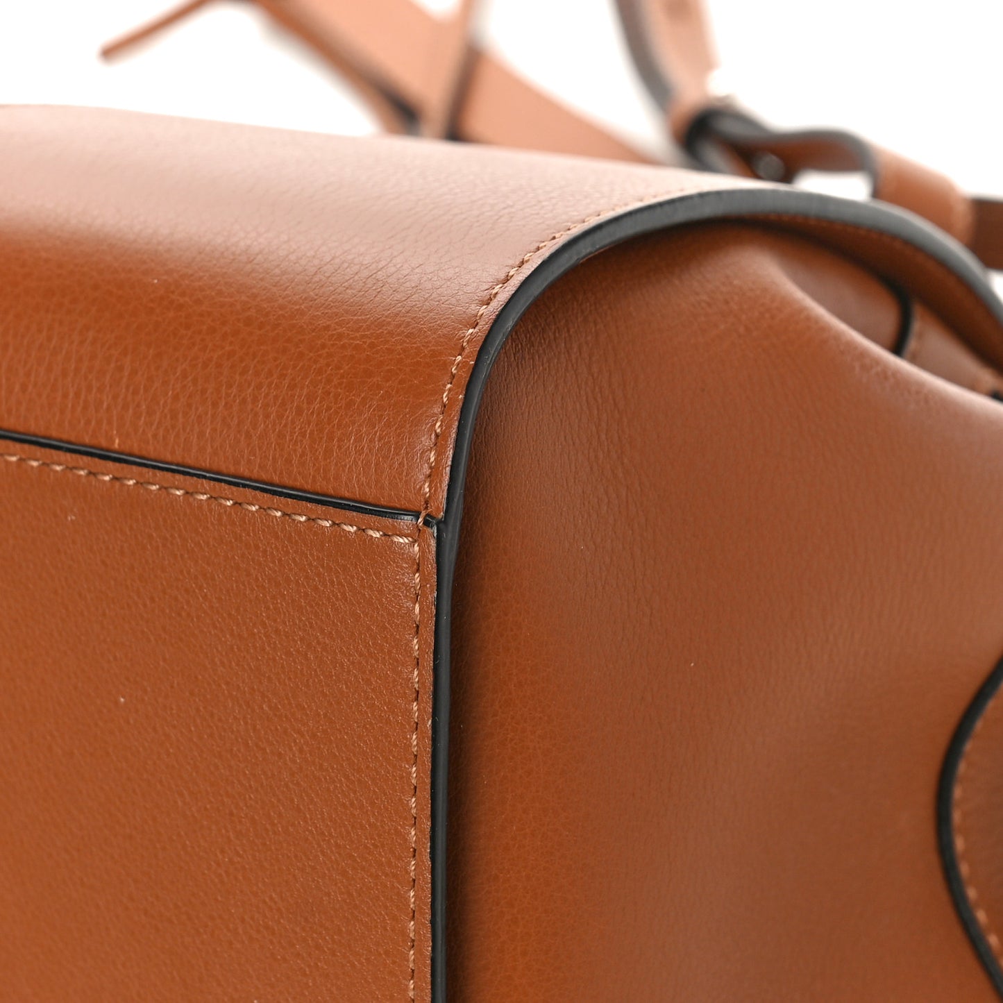 Calfskin Mini Hammock Shoulder Bag Tan