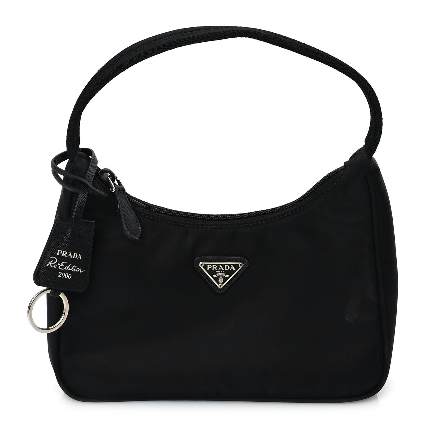 Tessuto Nylon Mini Re-Edition 2000 Bag Black