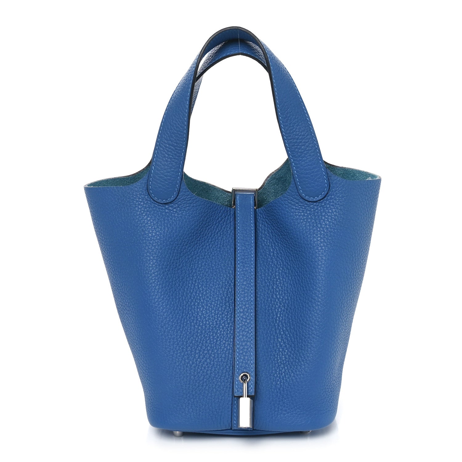 Hermes Taurillon Clemence Picotin Lock 18 PM Bleu Zanzibar 1 of 11