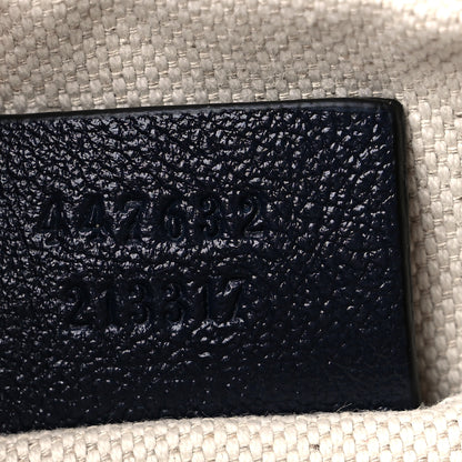 Gucci Monogram Multicolor Matelasse Diagonal Small GG Marmont Chain Shoulder Bag Light Blue 7 of 9