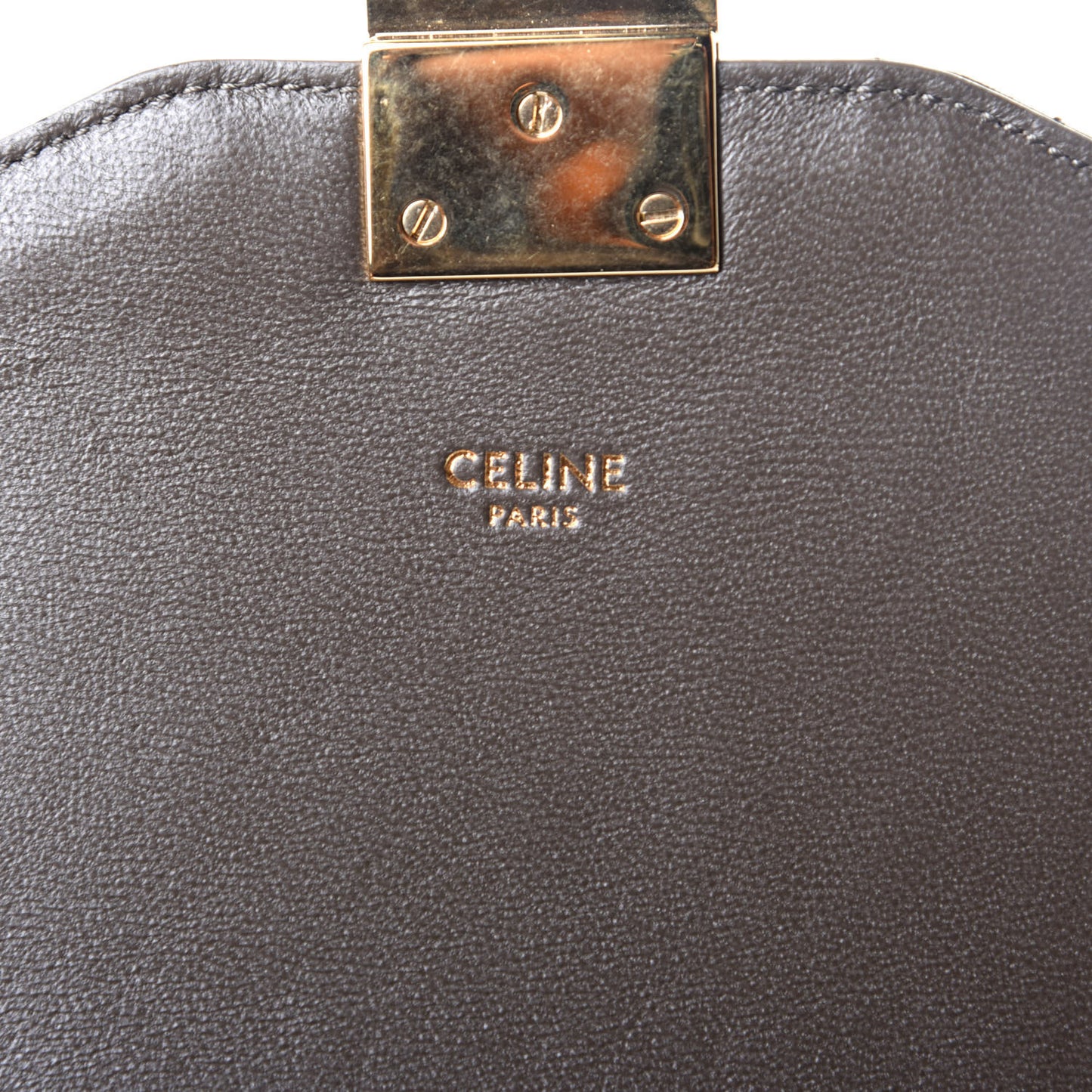 Calfskin Quilted Medium C Bag Khaki