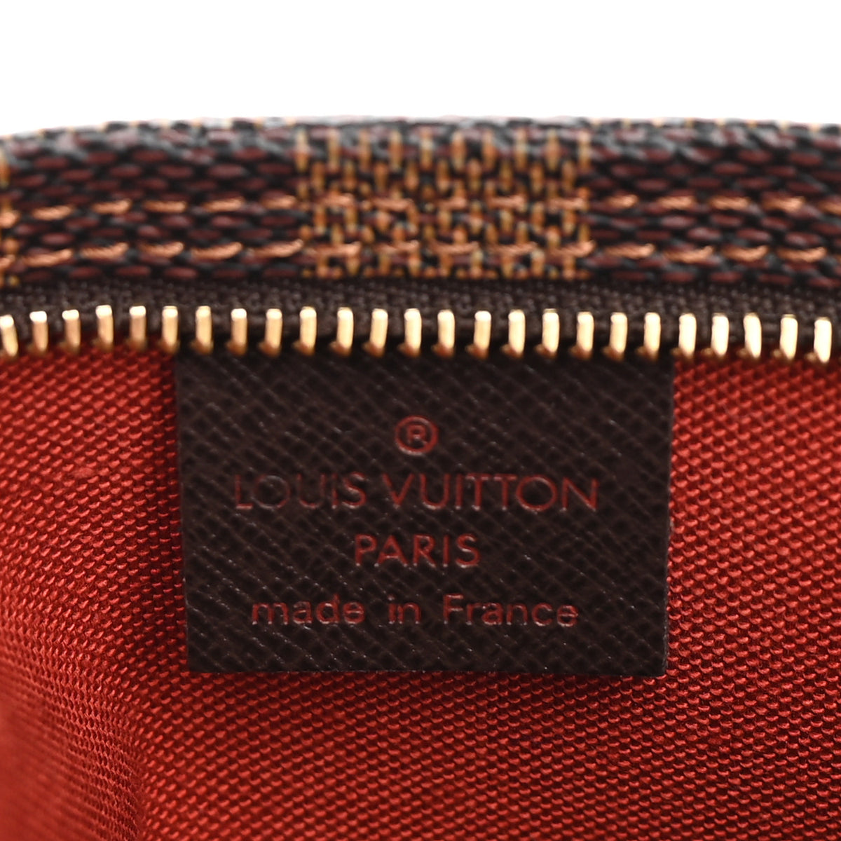 Damier Ebene Trousse Make Up Pochette
