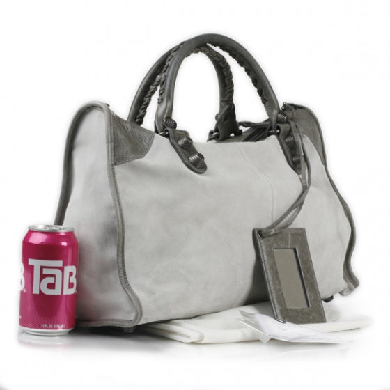 Balenciaga Suede Giant Work Grey 2 of 10