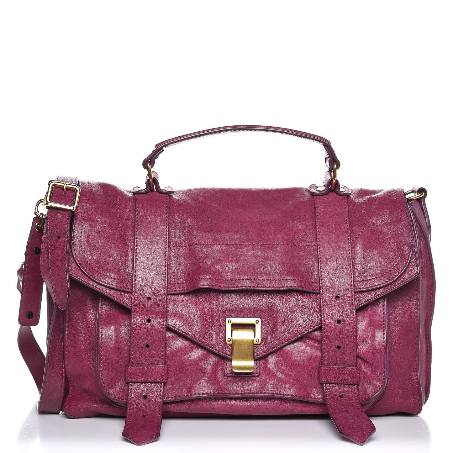 Lambskin Medium PS1 Satchel Orchid
