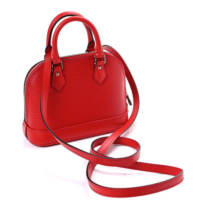 Louis Vuitton Epi Nano Alma  Coquelicot 2 of 8