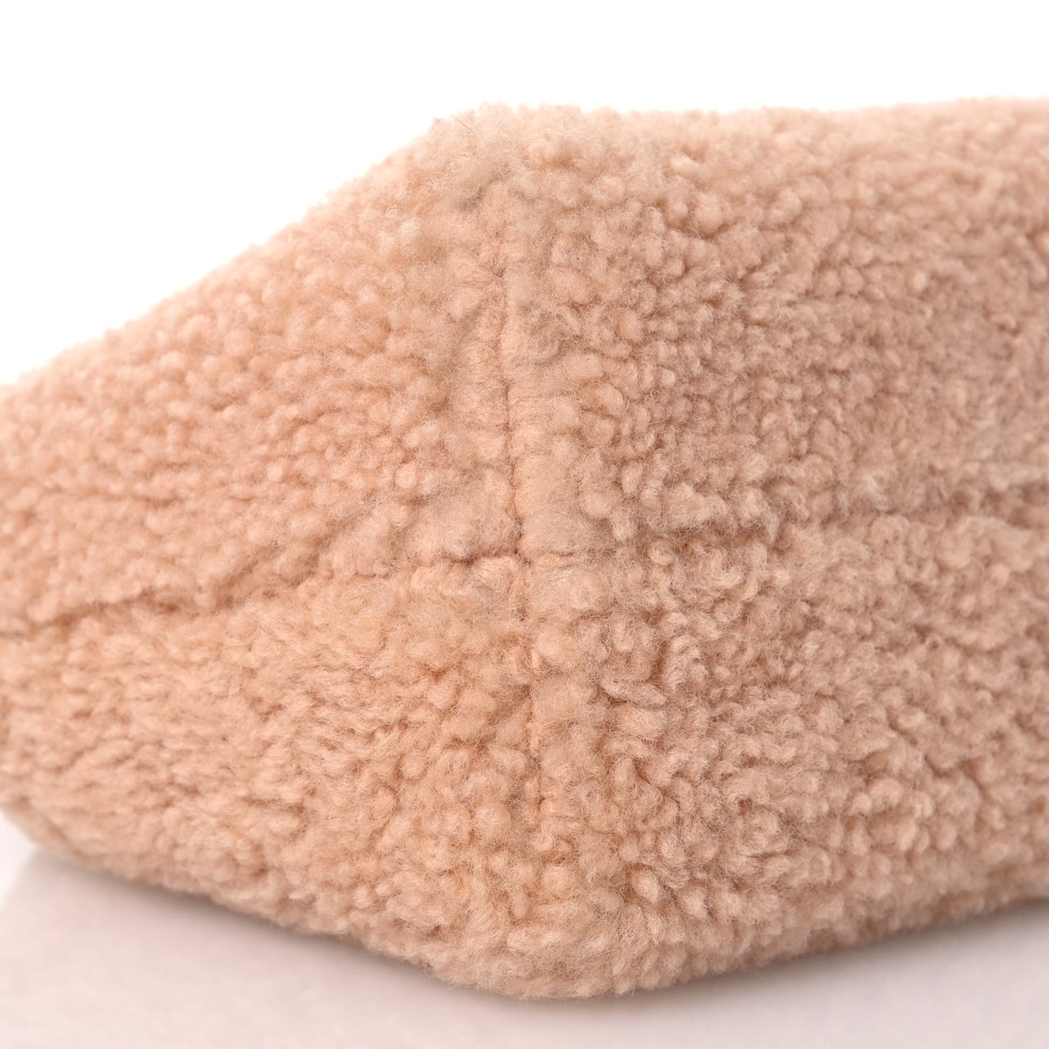 Fendi Sheepskin Vitello King Plexiglass Logo Embroidered Mini By The Way Top Handle Boston Soap 9 of 12