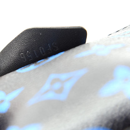Louis Vuitton Colored Monogram Mini Pochette Accessories Blue Black 9 of 10