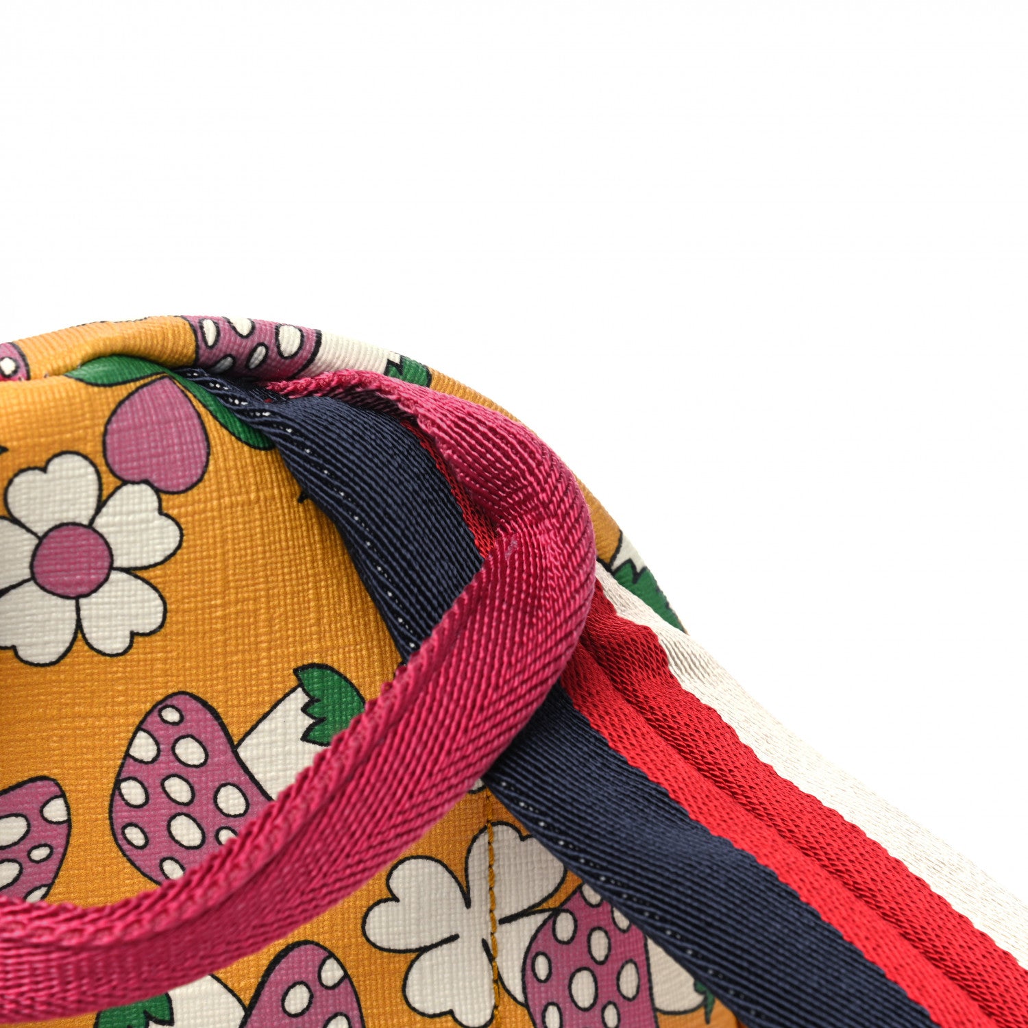 Gucci Canvas Childrens Flower Mushroom Print Backpack 6 of 6