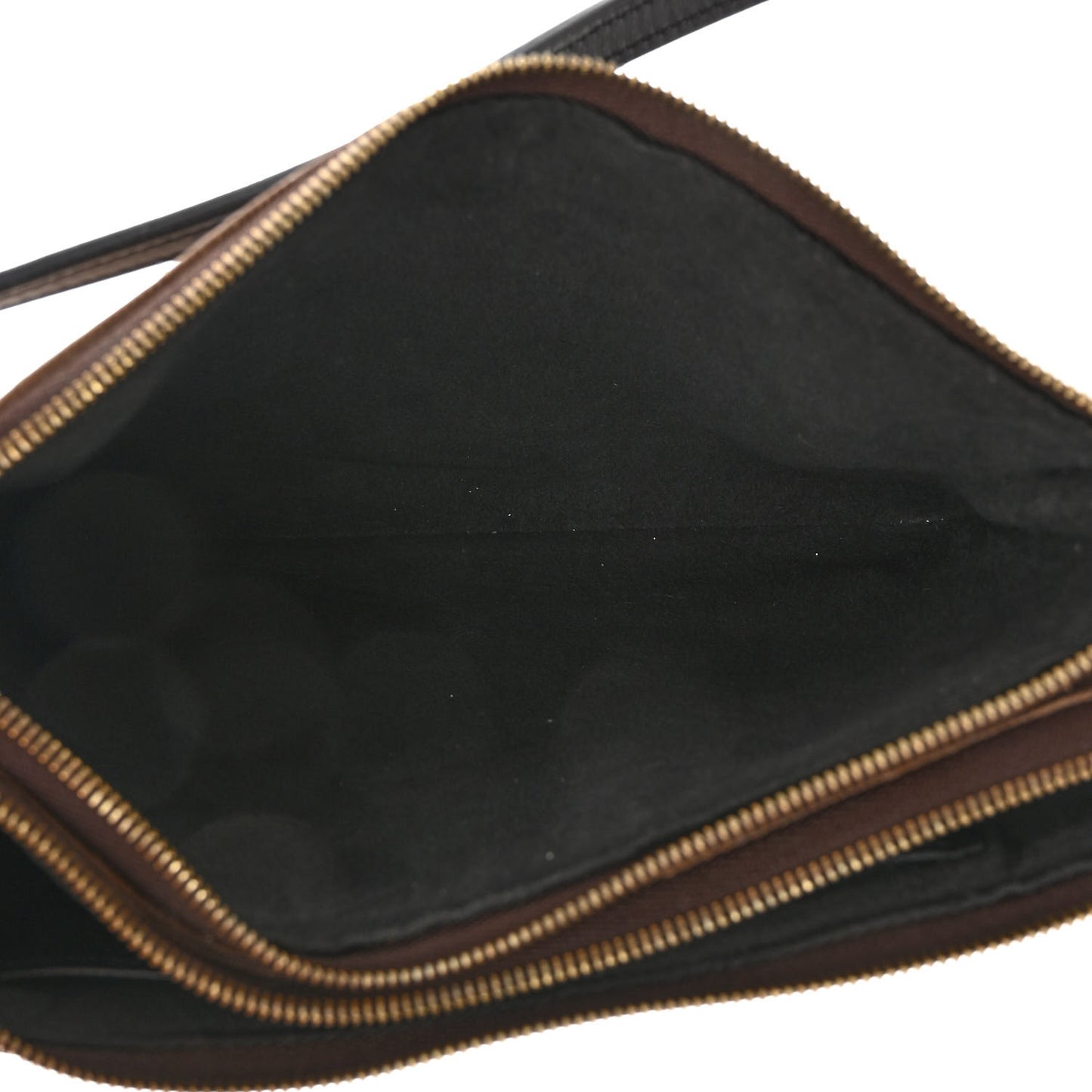 Reverse Monogram Giant Double Zip Pochette