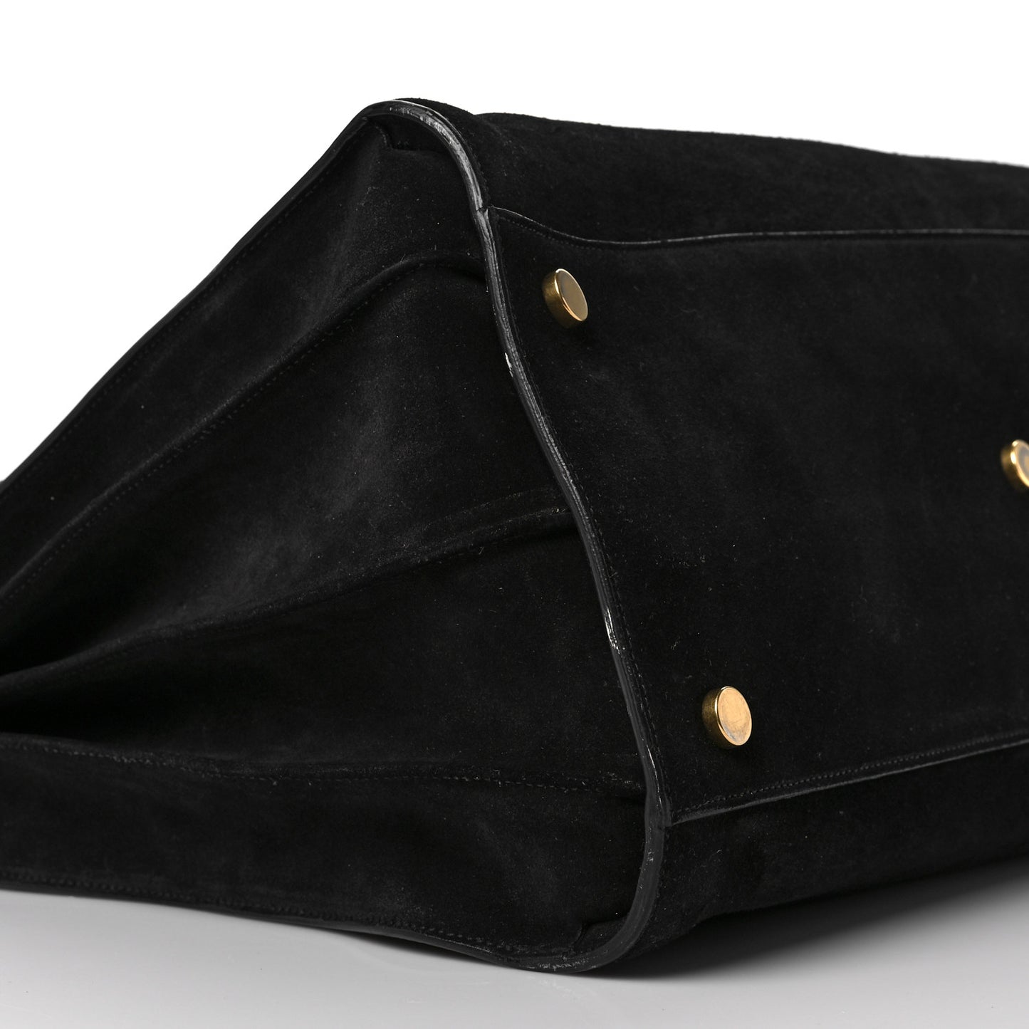 Suede Large Sac de Jour Carryall Black