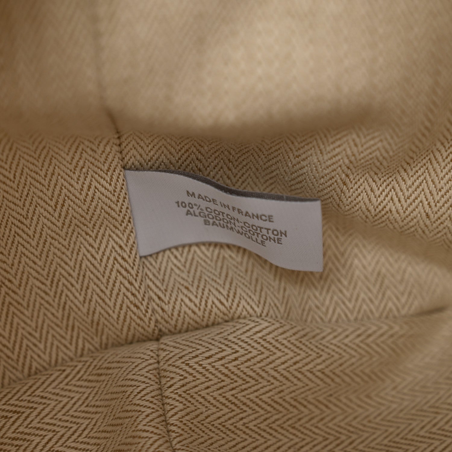 Hermes Canvas Large Bride-A-Brac Cabriole Case Biscuit 7 of 7