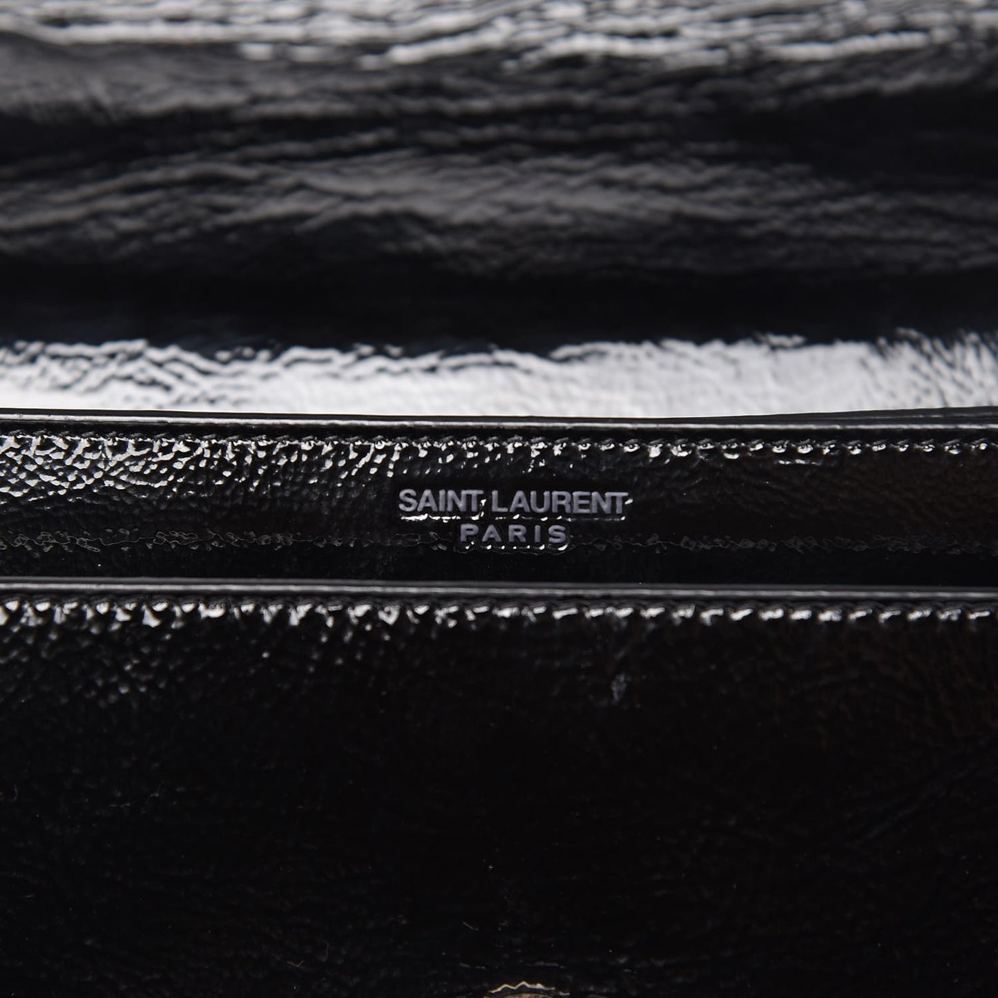 Patent Medium Monogram Sunset Black