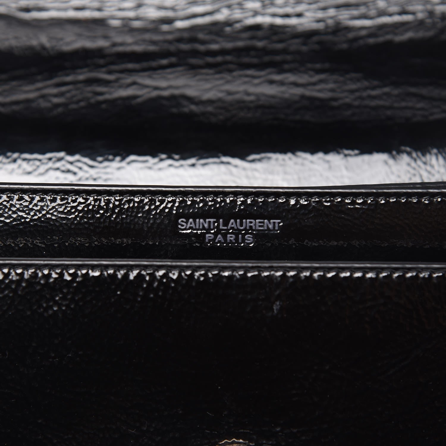 Saint Laurent Patent Medium Monogram Sunset Black 7 of 12