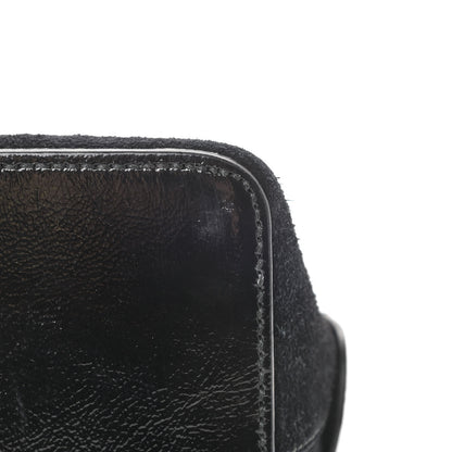 Gucci Suede Patent GG Web Medium Ophidia Top Handle Dome Bag Black 13 of 14