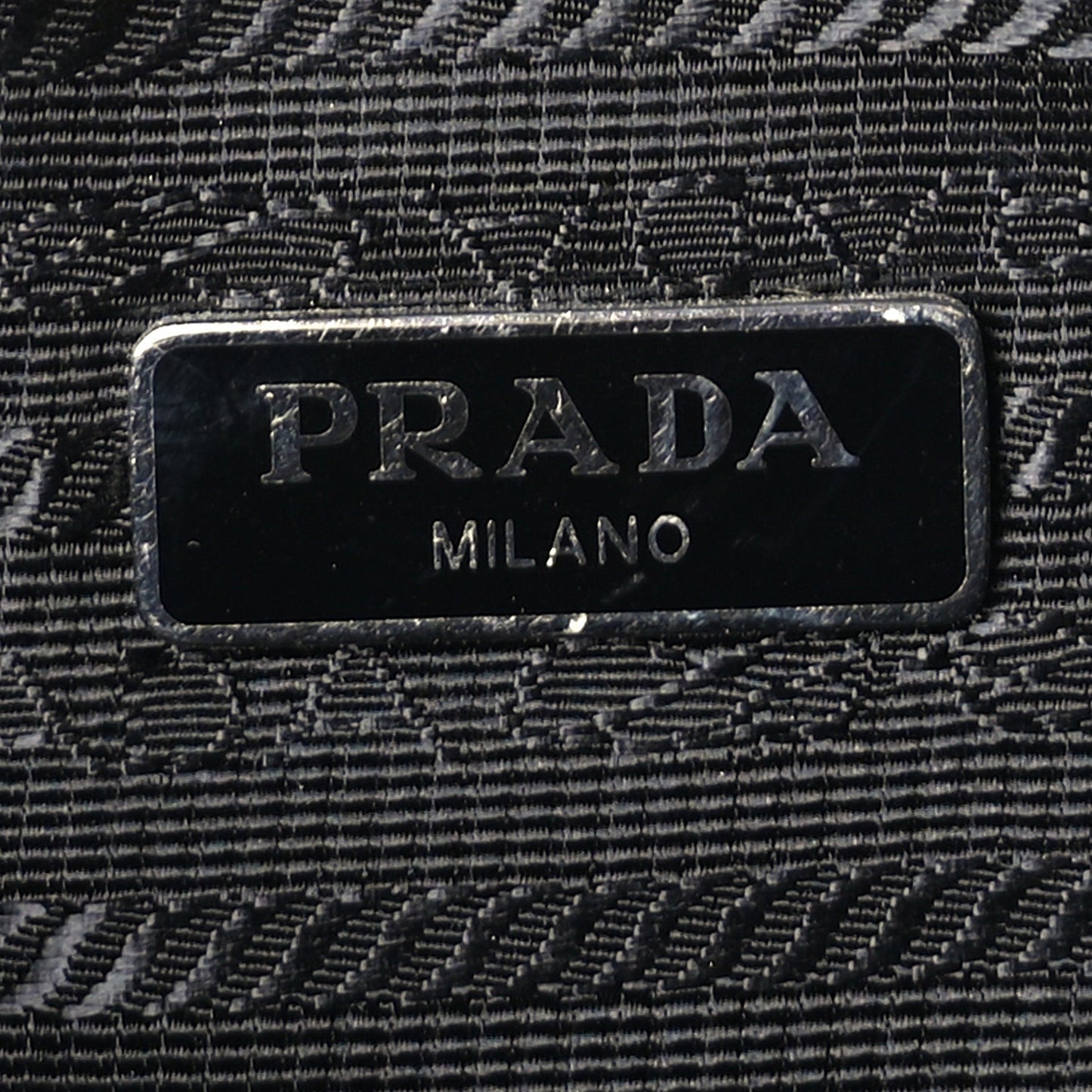 Tessuto Nylon Mini Re-Edition 2000 Bag Black