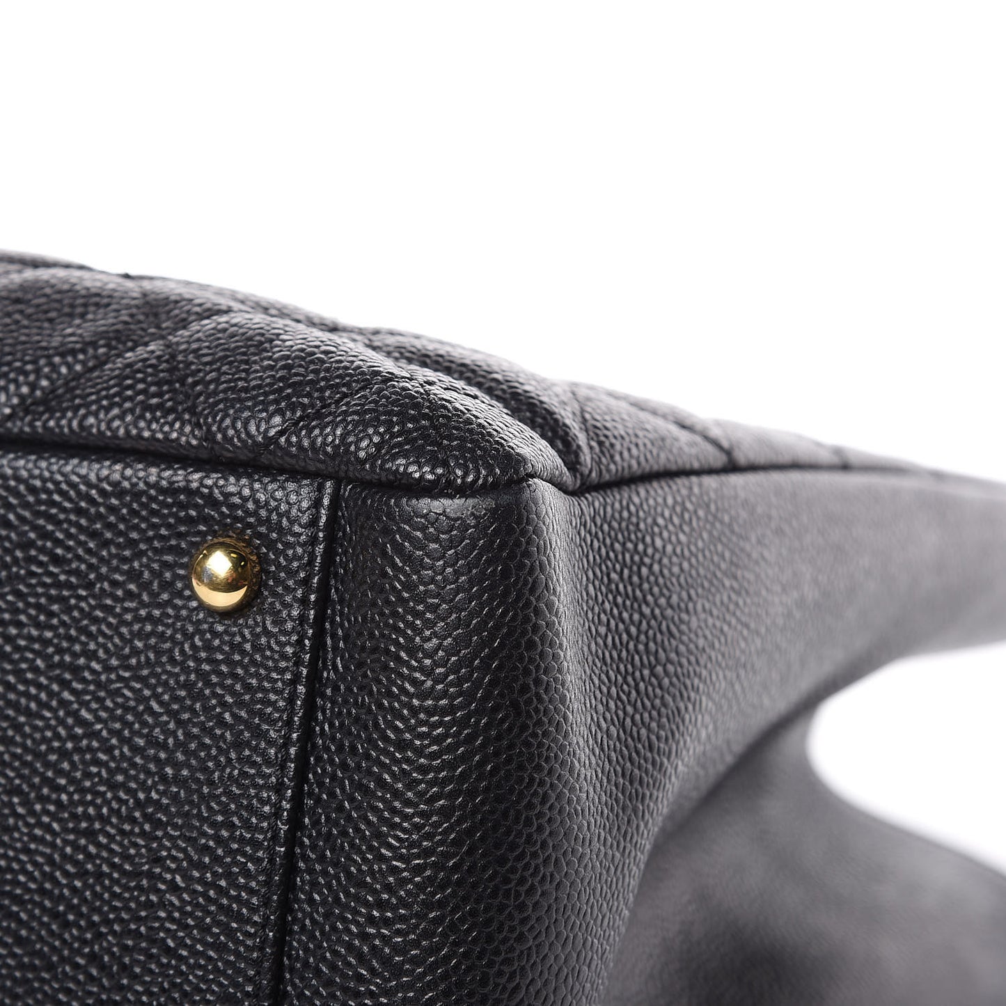 Caviar Quilted XL Grand Shopping Tote GST Black