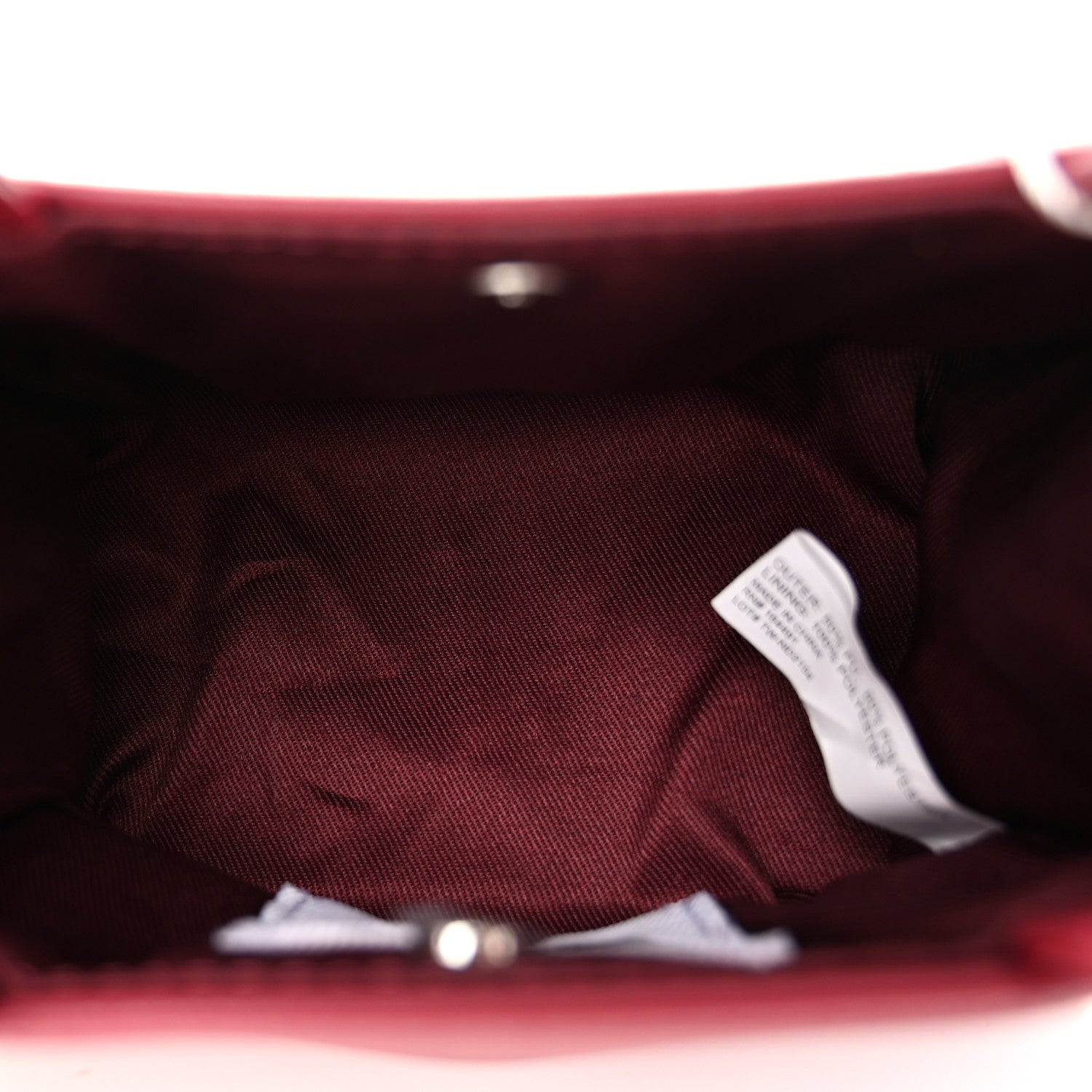 Telfar Vegan Leather Small Shopping Bag Oxblood 5 of 9