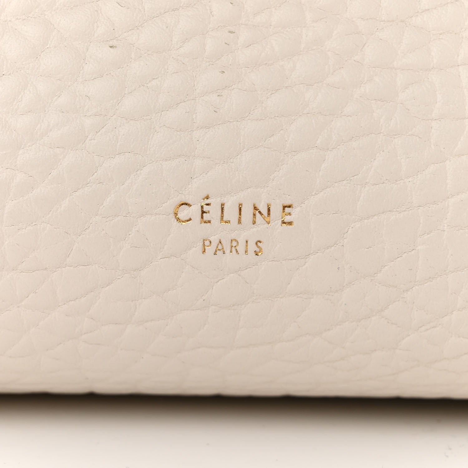 Celine Bullhide Micro Belt Bag Black White 6 of 11