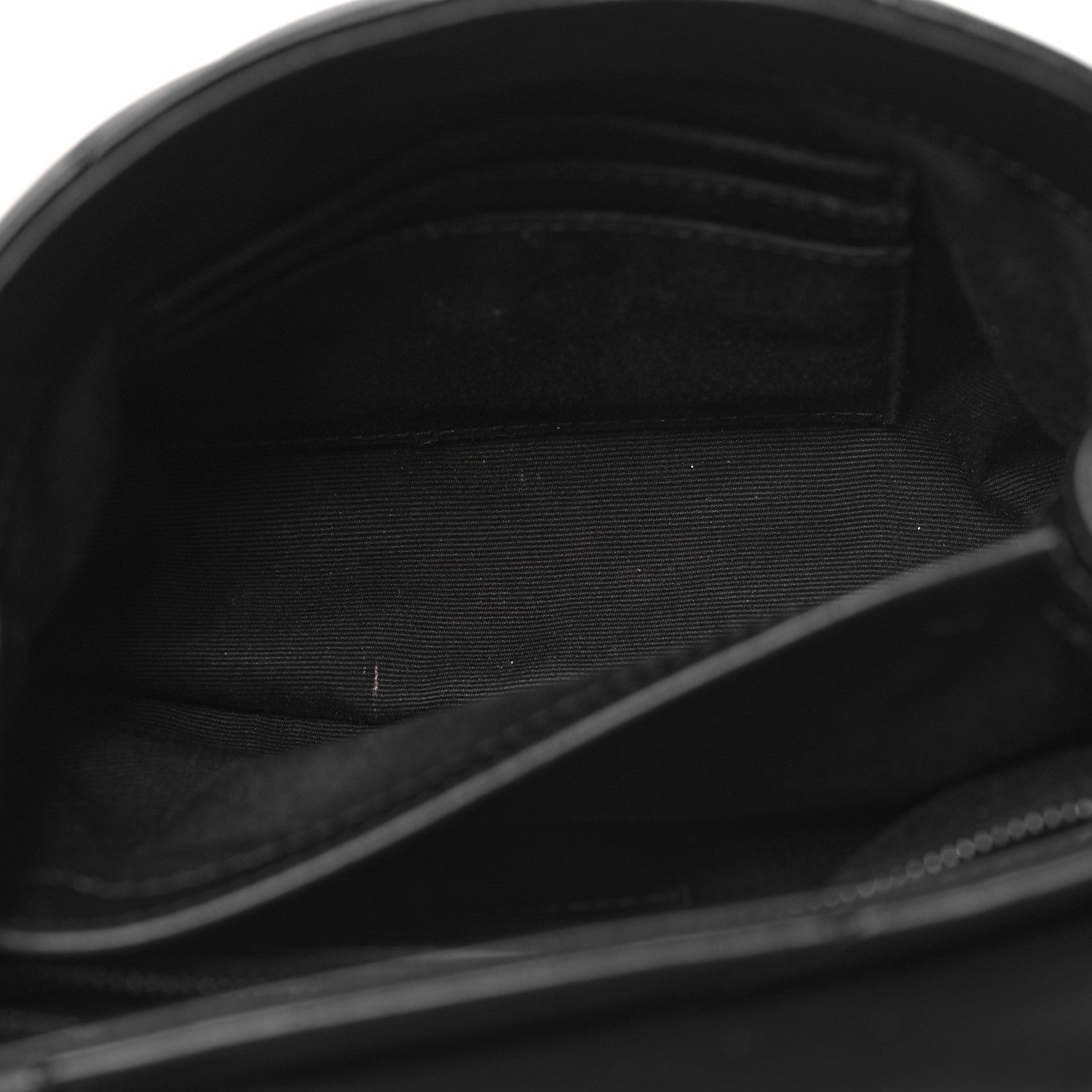 Saint Laurent Calfskin Y Quilted Monogram Monochrome Toy Loulou Crossbody Bag Black 5 of 12