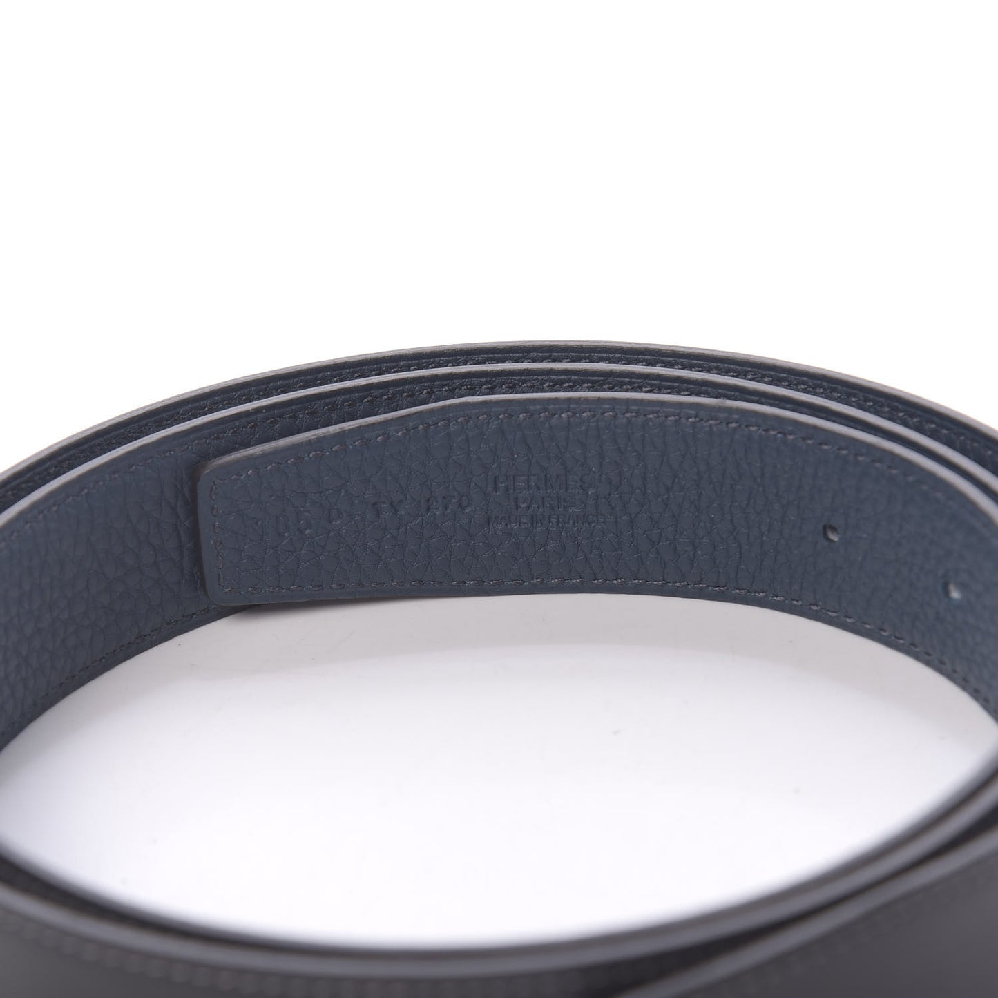 Chamonix Togo 32mm Belt Strap 105 Bleu De Prusse