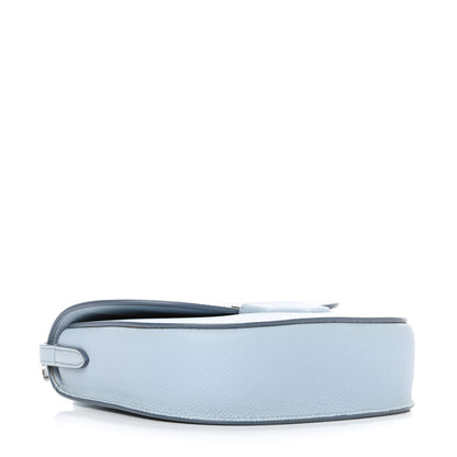 Celine Grained Calfskin Small Trotteur Pale Blue 3 of 4