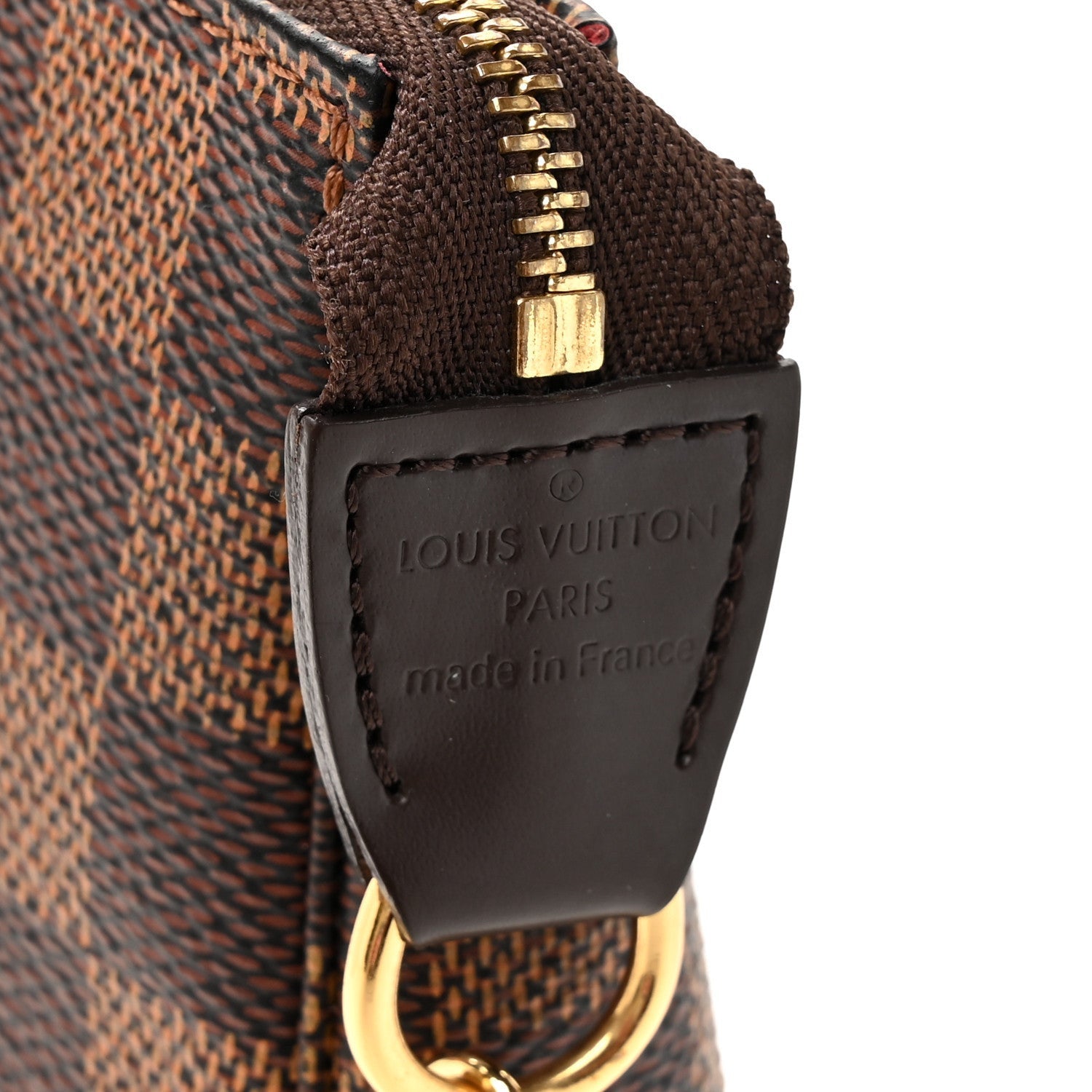 Louis Vuitton Damier Ebene Mini Pochette Accessories 7 of 7