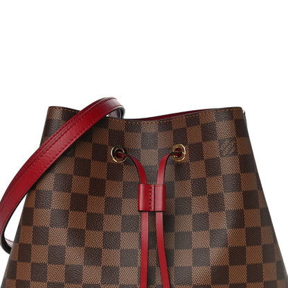 Louis Vuitton Damier Ebene Neonoe MM Cherry Berry 7 of 9