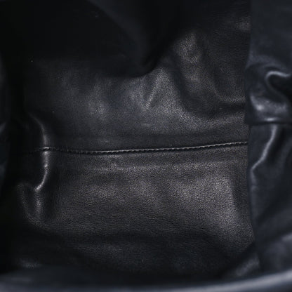 Bottega Veneta Smooth Butter Calf Teen Pouch Black 5 of 6