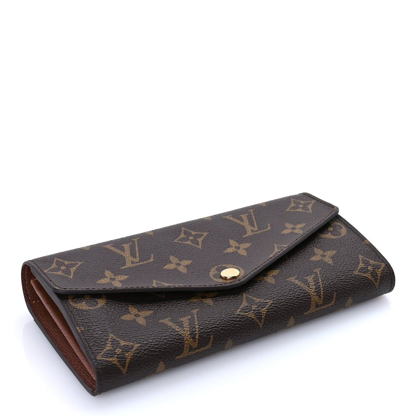 Monogram Sarah Wallet NM Brown