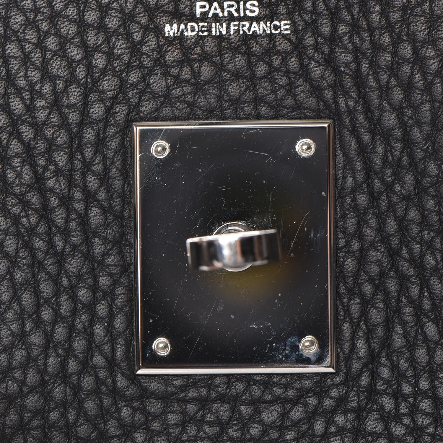 Hermes Taurillon Clemence Birkin 30 Black 16 of 29