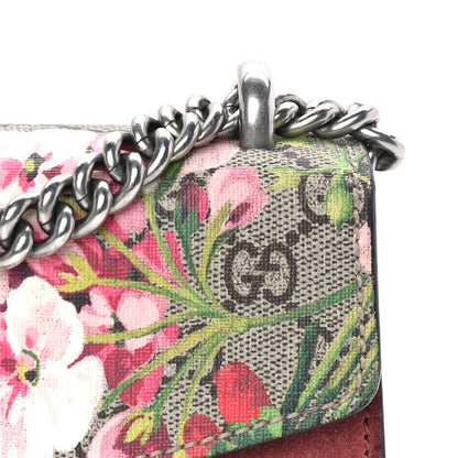 Gucci GG Supreme Monogram Blooms Mini Dionysus Shoulder Bag  Beige Multicolor Dry Rose 6 of 7