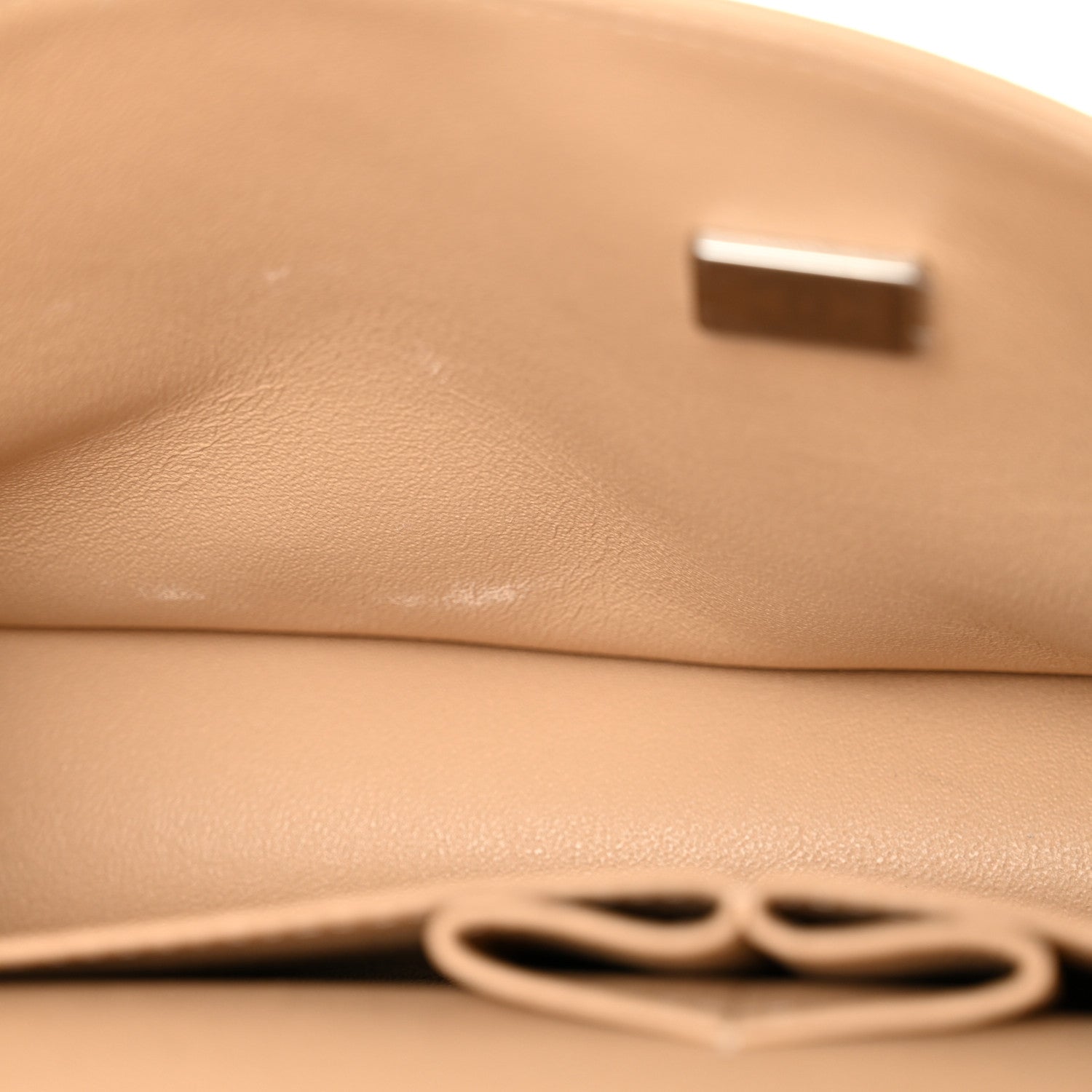 Chanel Caviar Quilted Medium Double Flap Beige 11 of 12