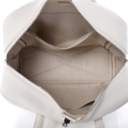 Hermes Taurillon Clemence Victoria II 35 White 5 of 19