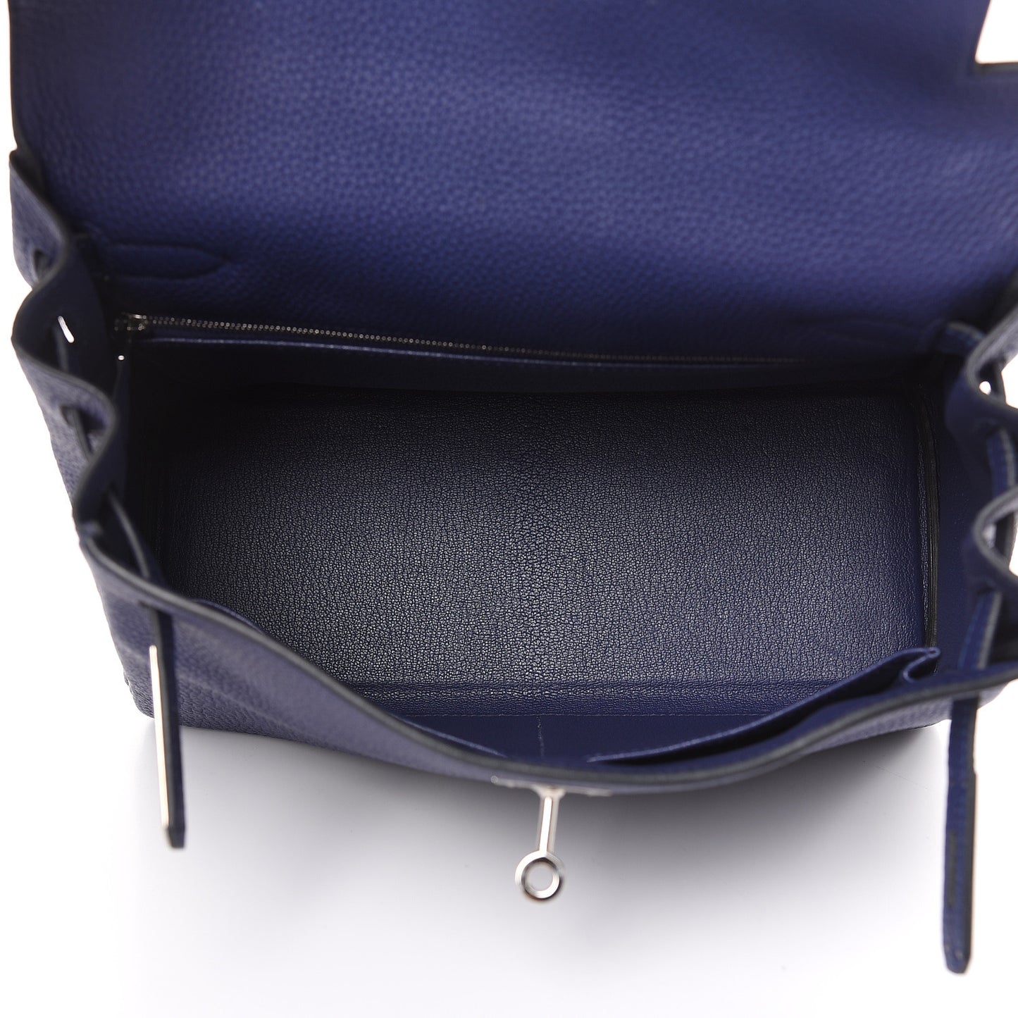 Togo Kelly Retourne 28 Bleu Encre