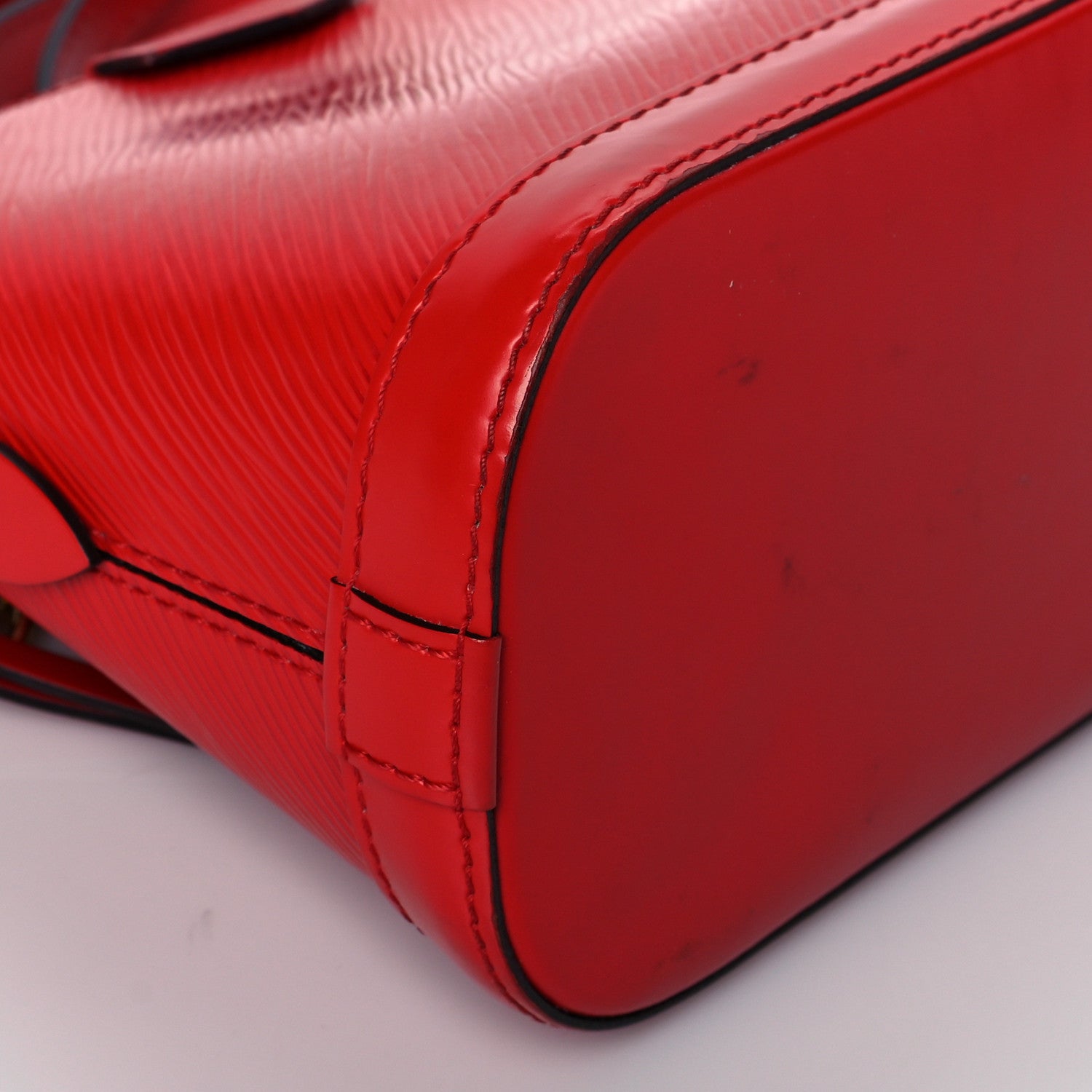 Louis Vuitton Epi Alma Mini Coquelicot 7 of 9