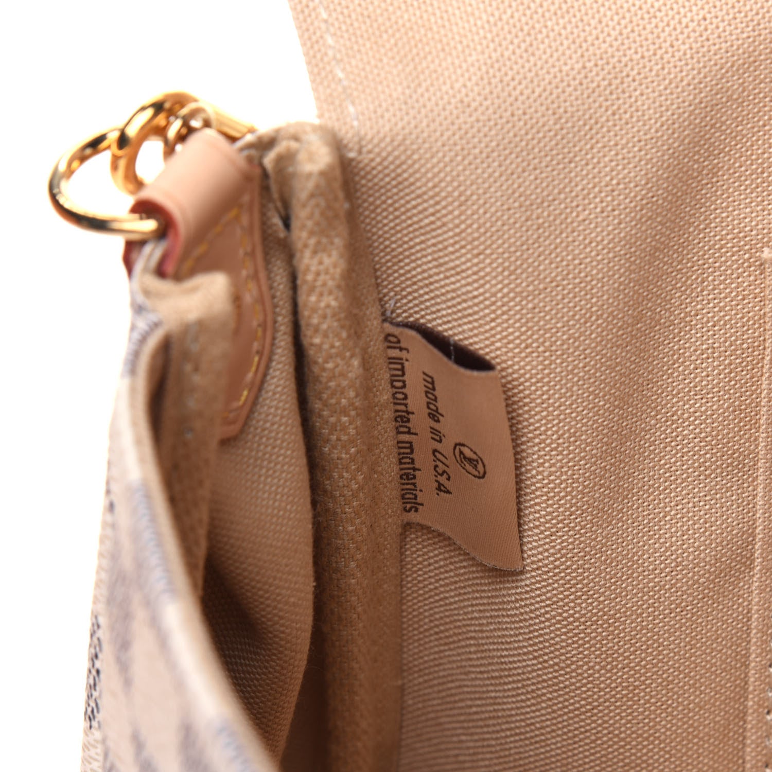 Louis Vuitton Damier Azur Favorite MM 8 of 13