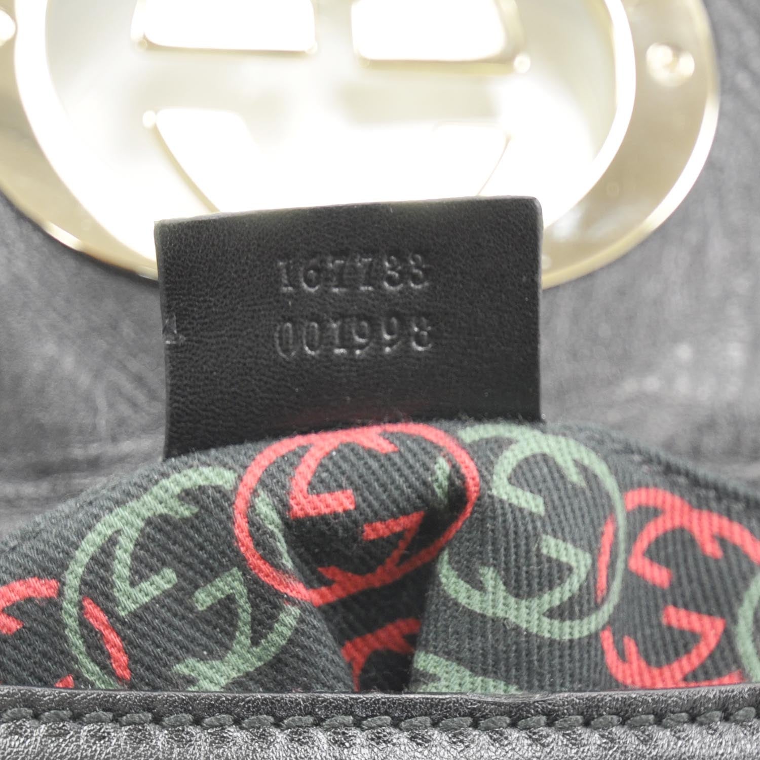 Gucci Leather Britt Tassel Shoulder Bag Black 8 of 8